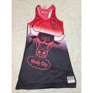 Mitchell & Ness Chicago Bulls Reversable Jersey Dress Women's X-Small "Read"